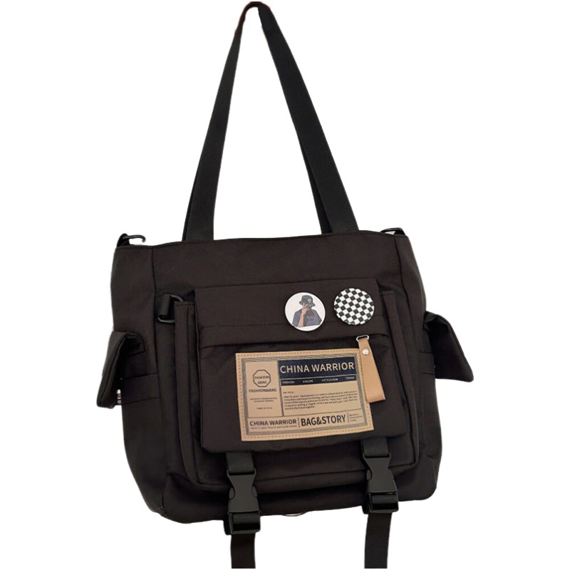 

WARRIOR Рюкзак Oxford Shoulder Bag Regular Unisex Black
