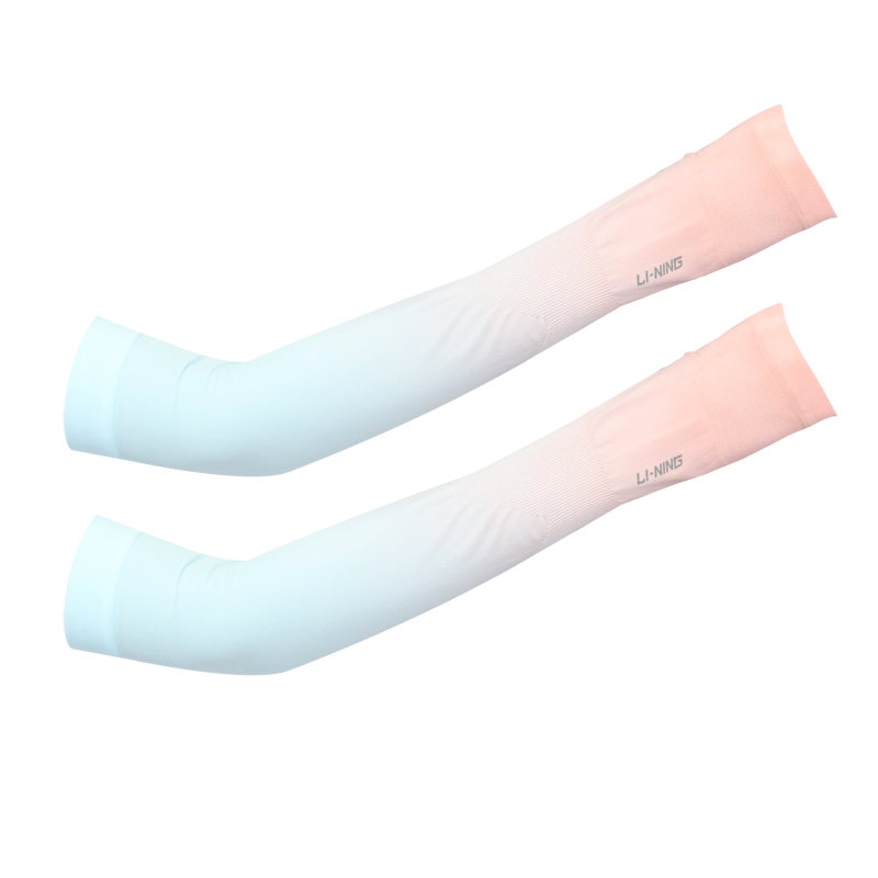 

Термомаски LiNing, ветро- и пылезащитные, из ледяного шелка, унисекс., 1 pair of синий and розовый sleeves