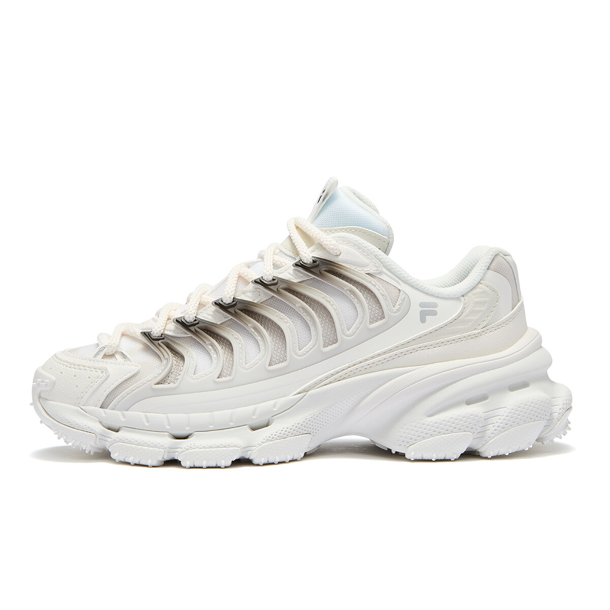 

Кроссовки FILA FUSION BRACKET Lifestyle Shoes Women's Low-top Lily White/Standard White, белый
