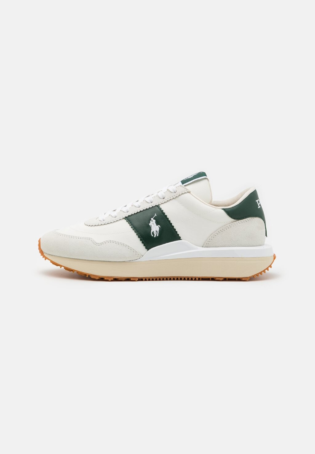 

Кроссовки на шнуровке TRAIN 89 SUEDE PANELED SNEAKER Ralph Lauren, белый
