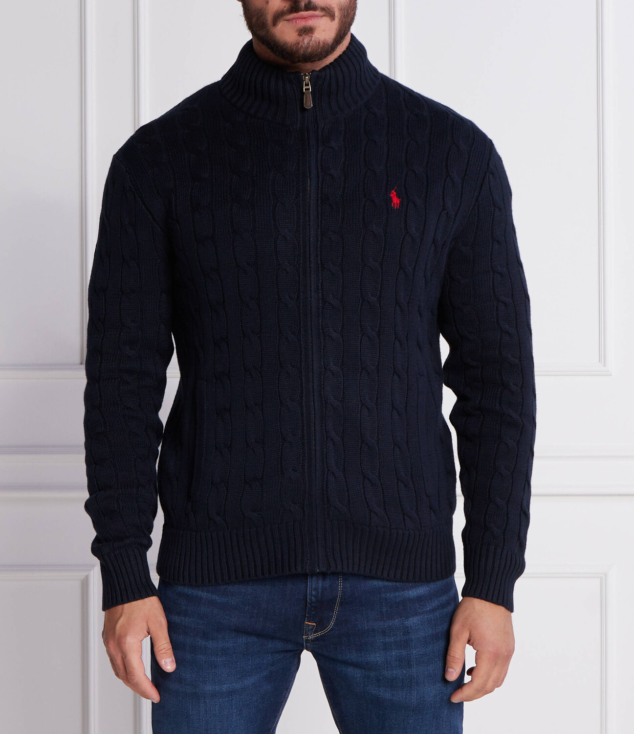 

Свитер POLO RALPH LAUREN Regular Fit, темно-синий