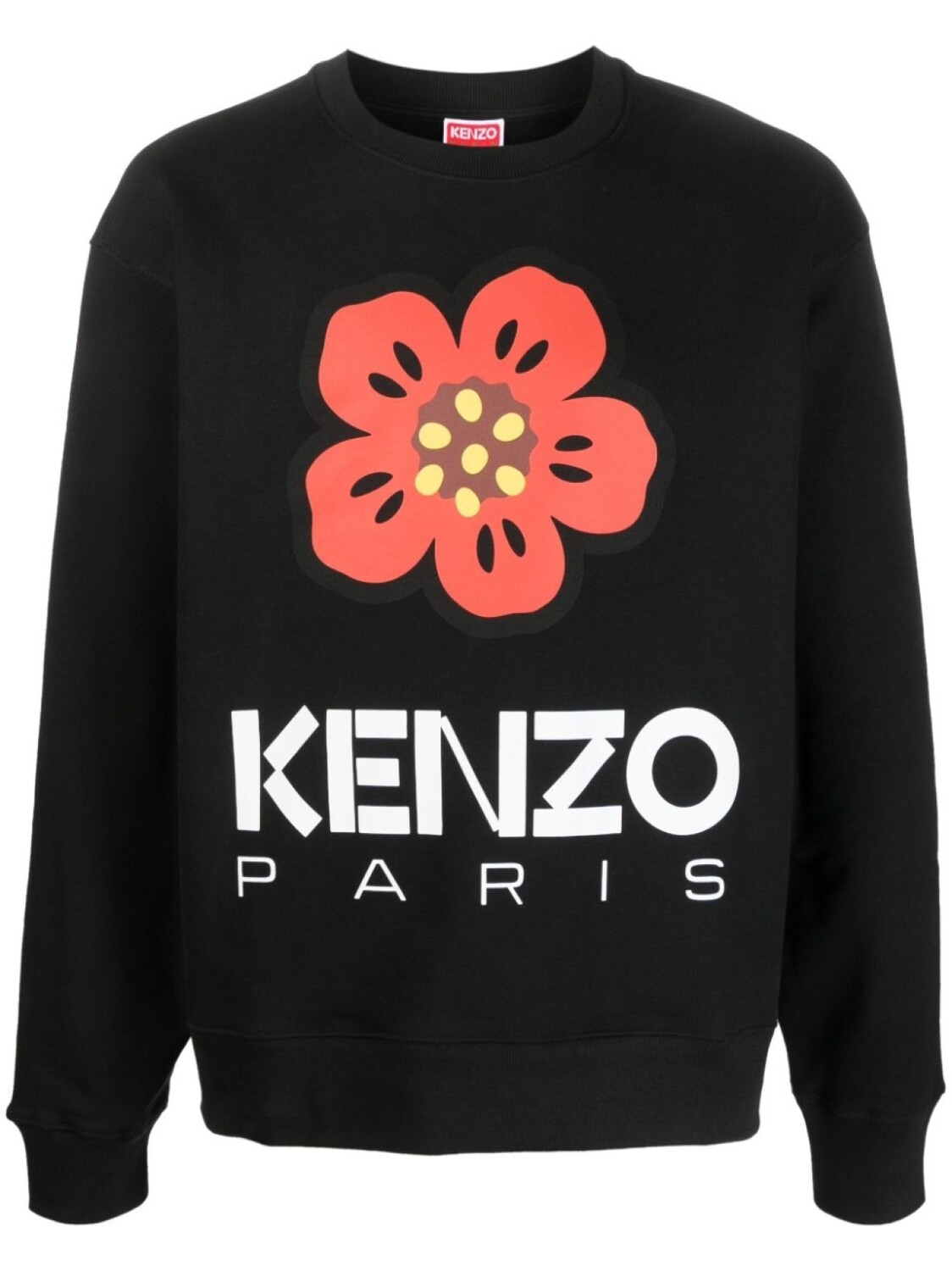 

Kenzo толстовка Poppy, черный