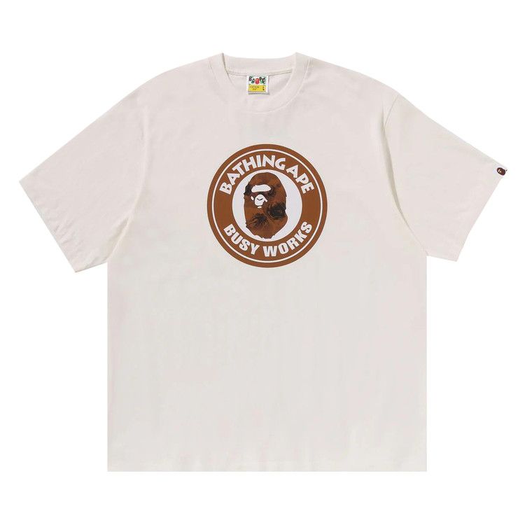 

Футболка BAPE Floral Solid Camo Busy Works Relaxed Fit Tee, Ivory