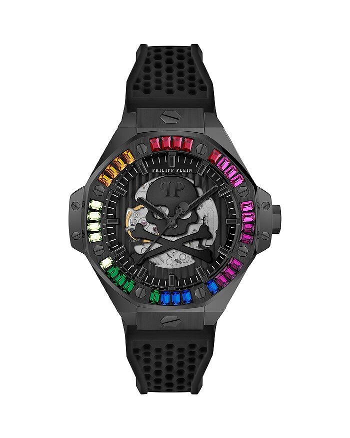 

Часы PHILIPP PLEIN Plein $keleton Royal, 46 мм, черный