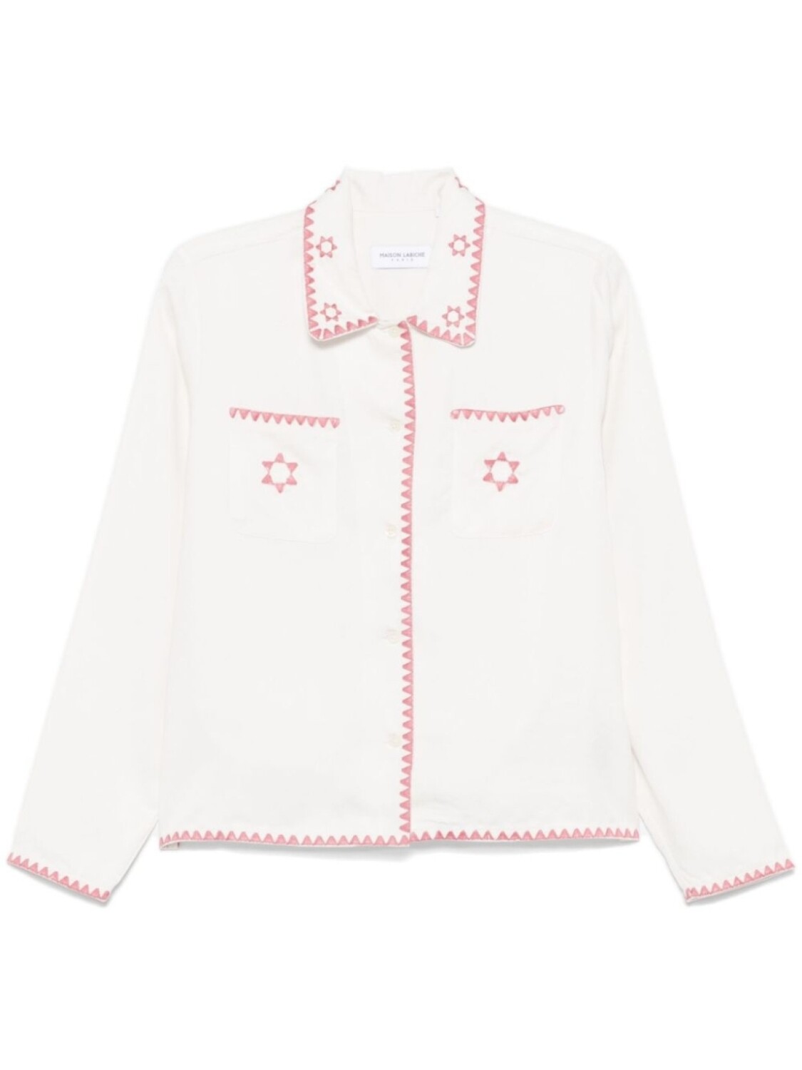 

Рубашка Stars Pisan Maison Labiche, белый