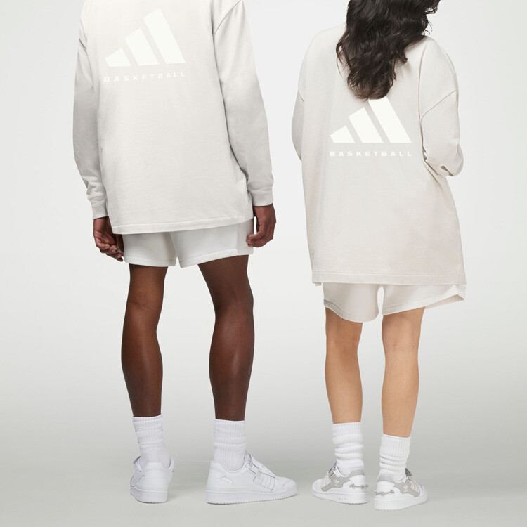 Adidas Basketball: Глава 02 Футболка унисекс Bauxite Brown Adidas Originals, коричневый — фото 4