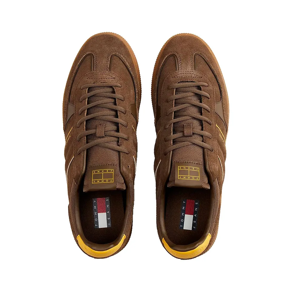 Кроссовки Tommy Hilfiger Greenwich Edge Suede, коричневый — фото 4