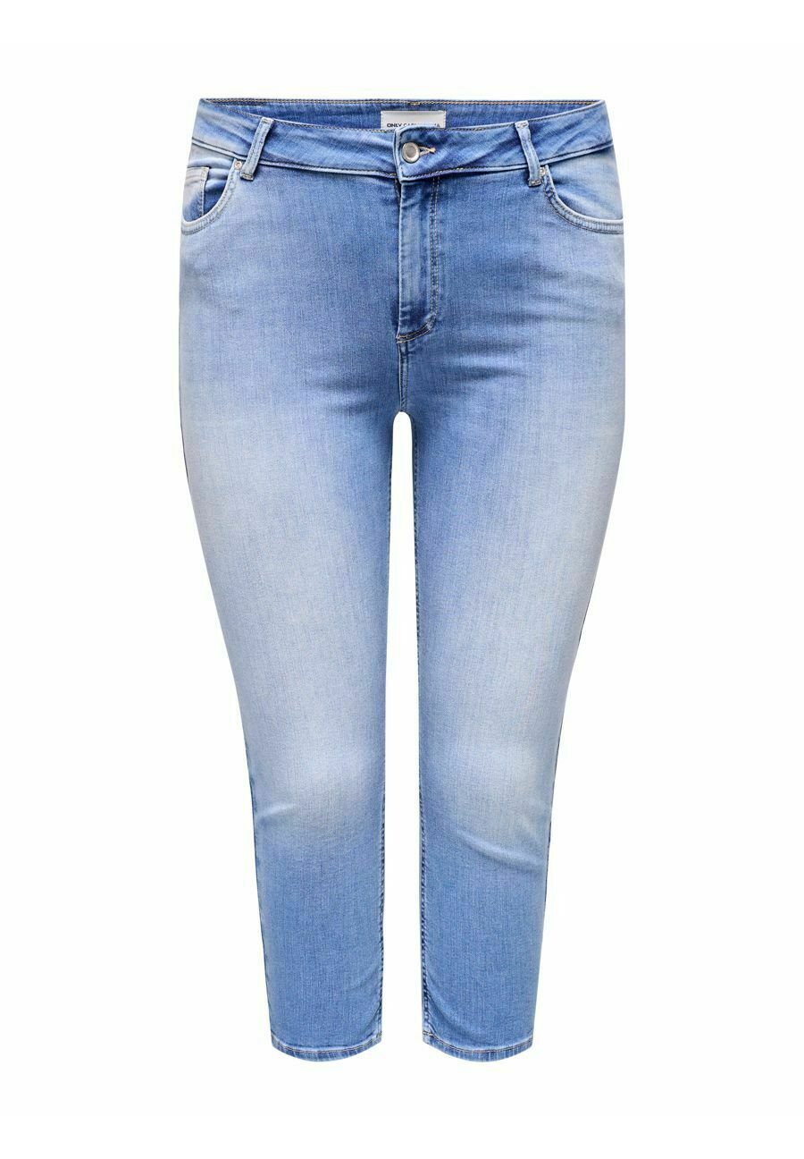 

Узкие джинсы CARWILLY REG WAIST CAPRI NOOS ONLY Carmakoma, цвет Light Medium Blue Denim