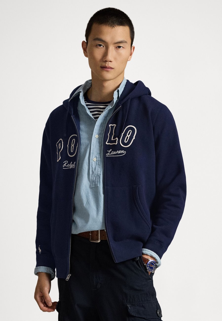Худи Polo Ralph Lauren THE FLEECE WESTERN-LOGO HOODIE, Cruise Navy/Dark Blue