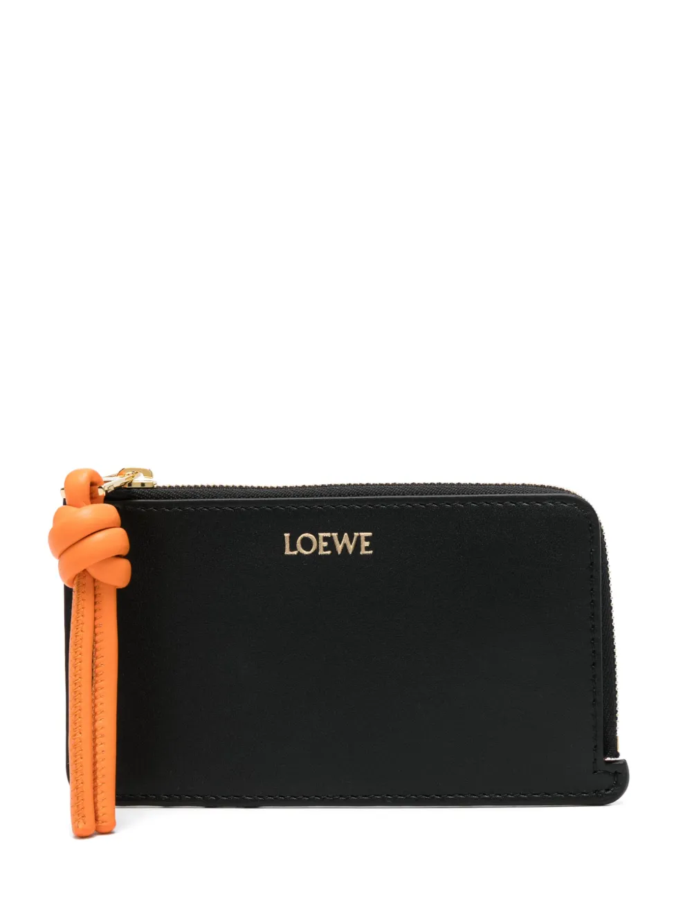 

Кошелек с узлом LOEWE, черный