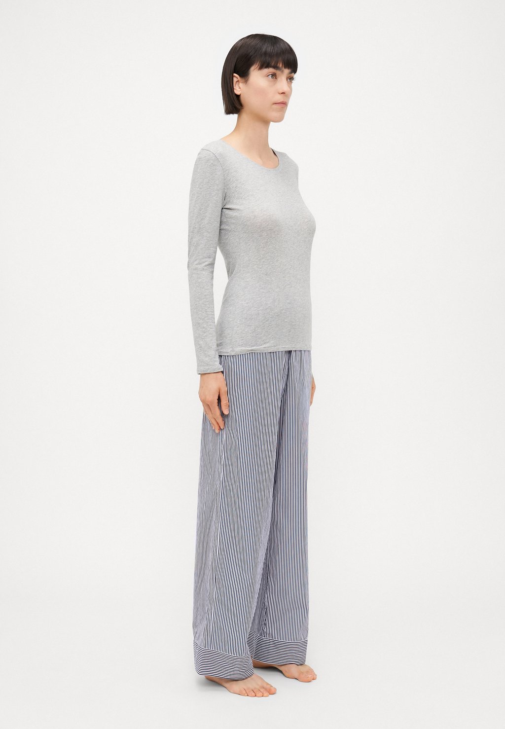 Пижамные штаны SHIRTING STRIPES PJ PANTS Polo Ralph Lauren, темно-синий — фото 4