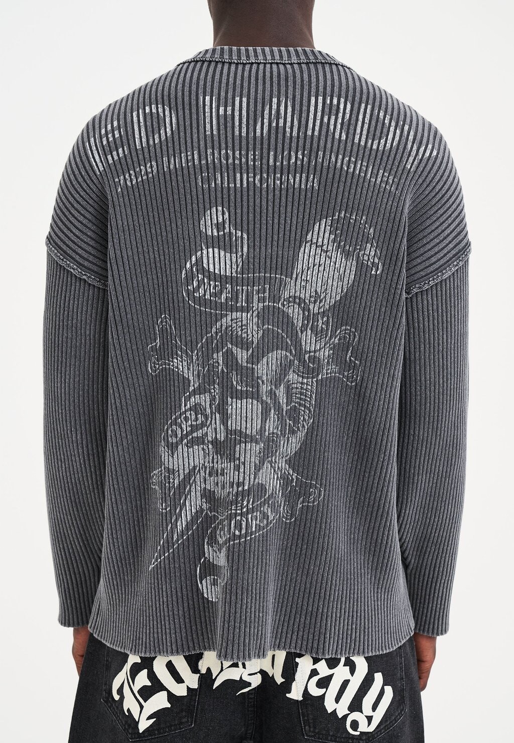 

Джемпер DRAG-BLADE-BACK RELAXED Ed Hardy, темно-серый