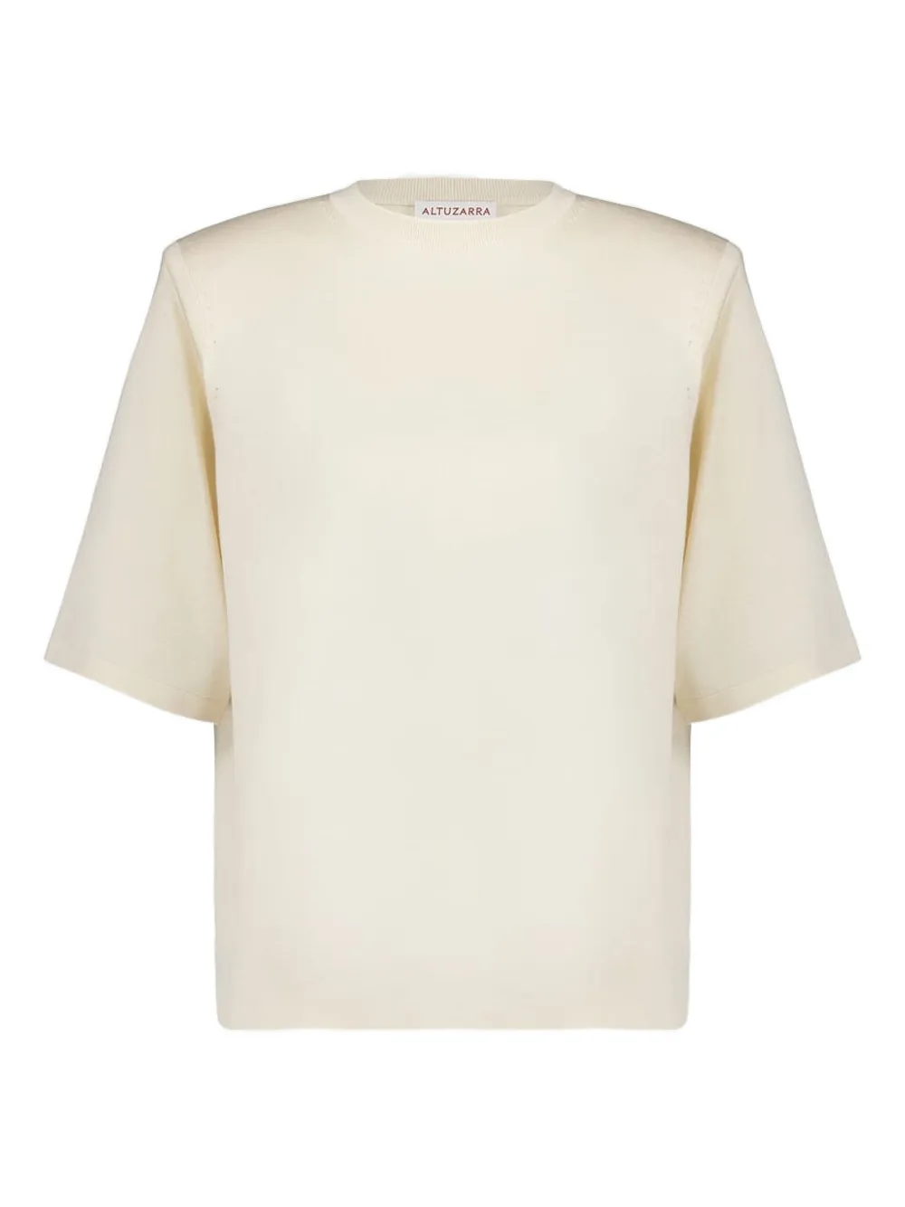 

Футболка с короткими рукавами Altuzarra, слоновая кость