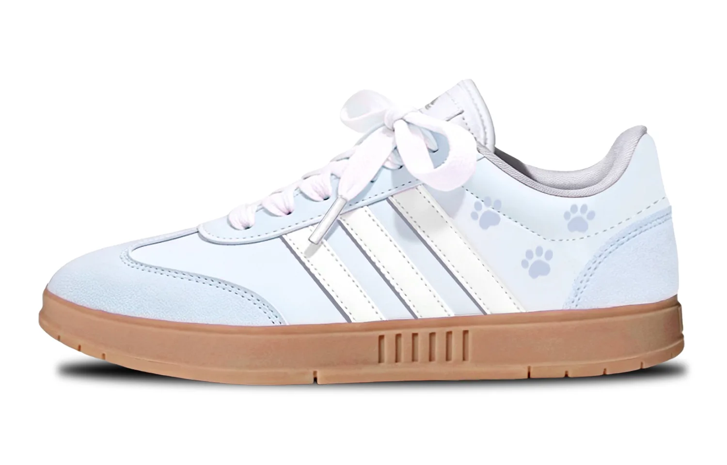 Adidas GRADAS Fairyland, Blue Claw Journal, Special Packaging Low top Skateboard Shoes Unisex Light Blue — фото 3