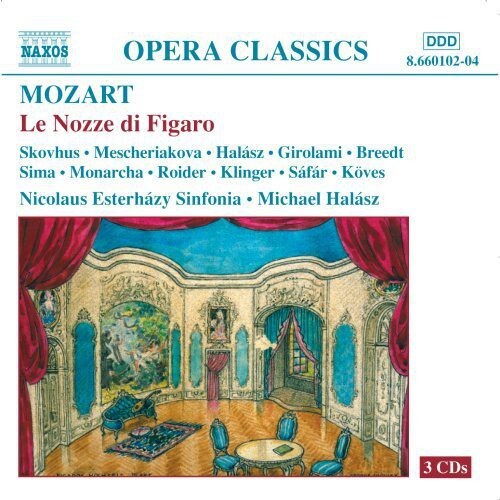 

CD диск Mozart / Skovhus / Mescheriakova / Sima / Halasz: Le Nozze Di Figaro
