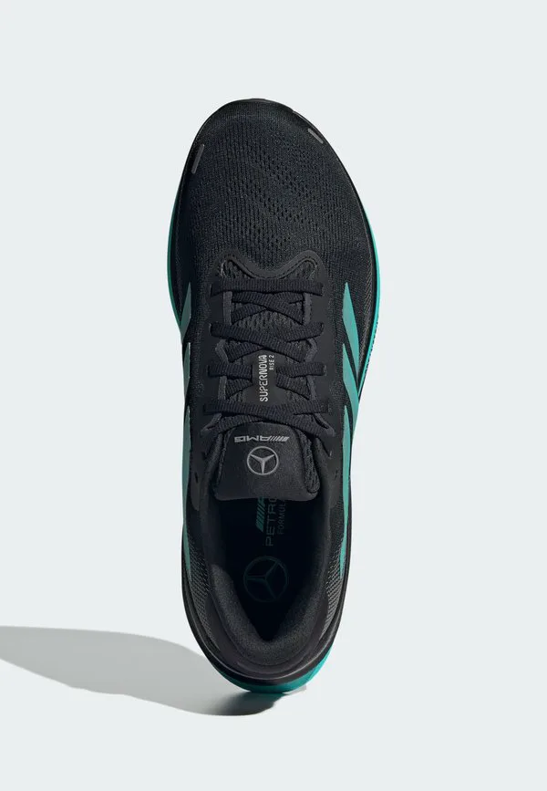 Mercedes amg petronas formula one team supernova rise 2.0 low sneakers Adidas Originals, Core Black Core Black Semi Mint Rush — фото 3