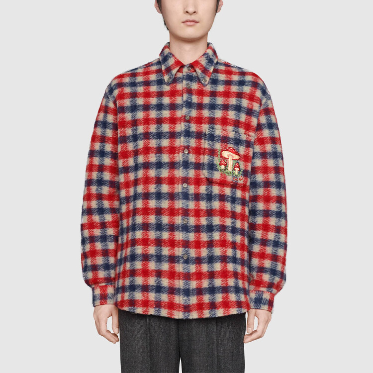 

Рубашка мужская многоцветная Gucci, цвет Multicolor