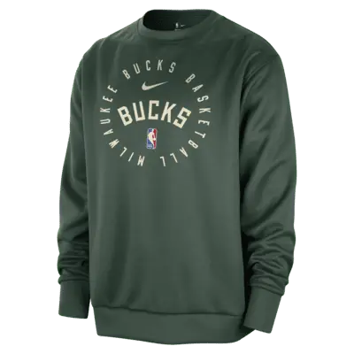 

Толстовка Nike Milwaukee Bucks Spotlight, цвет Fir/Flat Opal