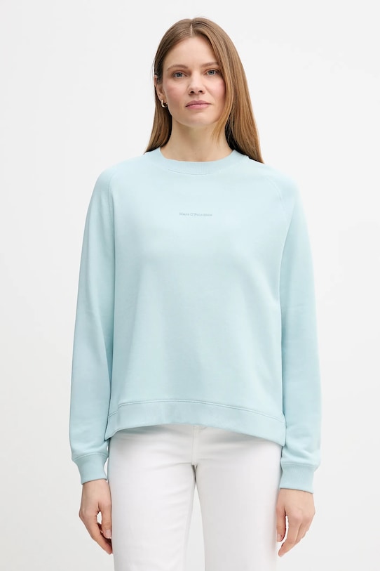 

Хлопковая толстовка Marc O'Polo, бирюзовый