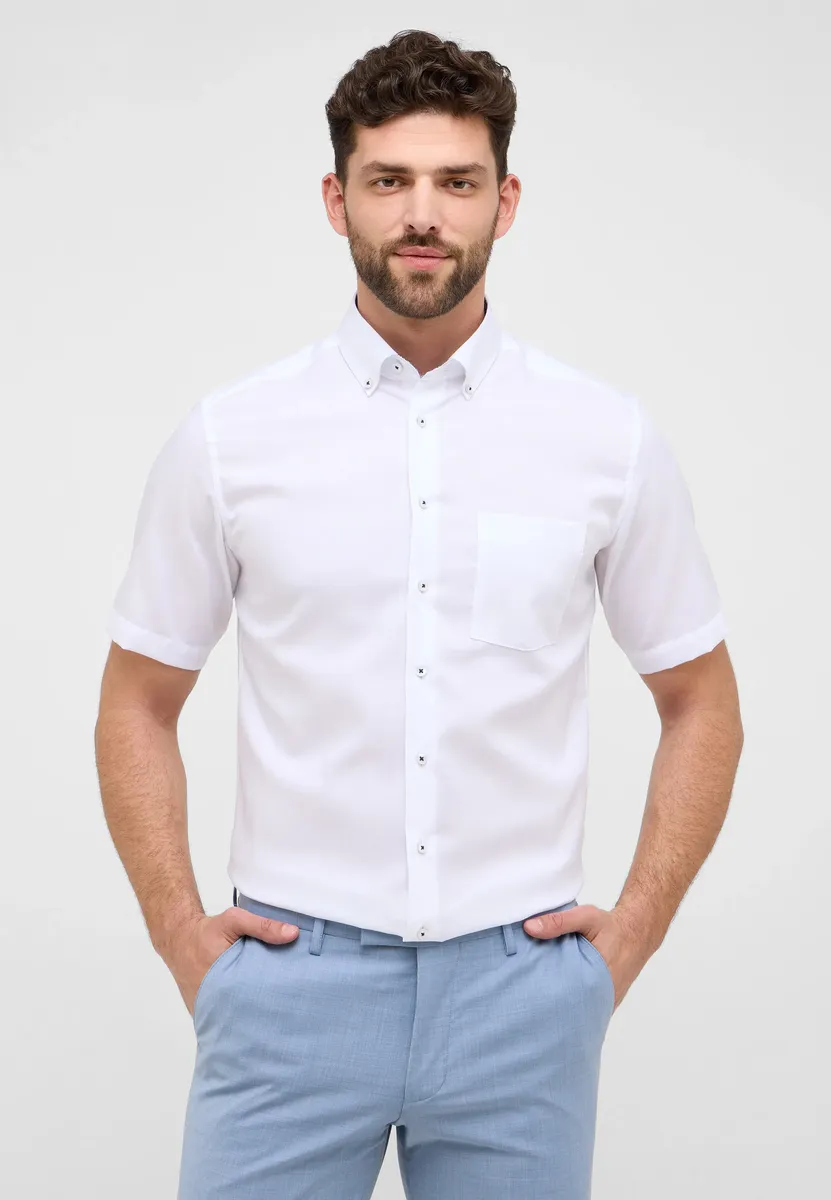 

Рубашка Eterna с короткими рукавами "MODERN FIT", белый