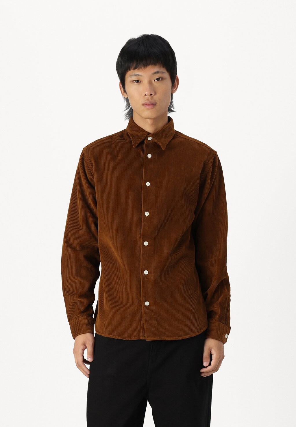 

Рубашка JJCORDUROY Jack & Jones, темно-коричневый