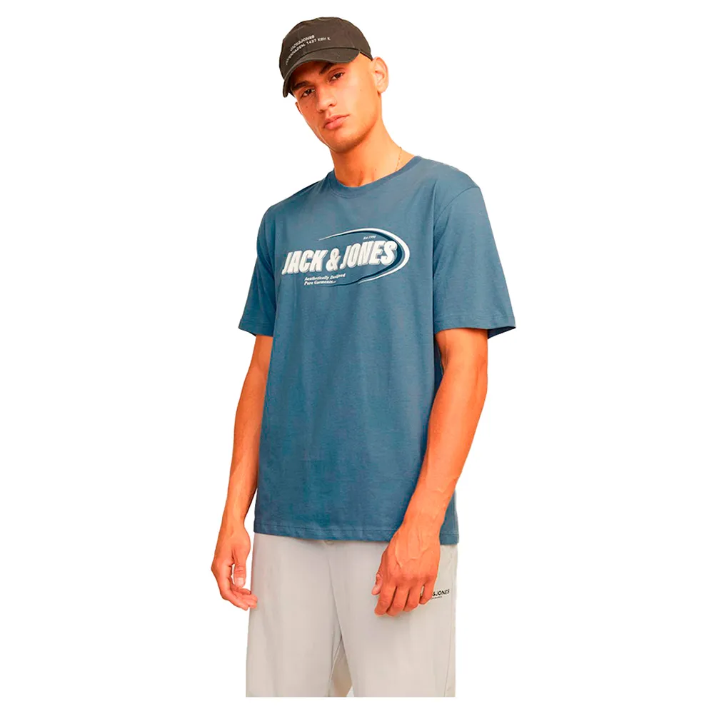 

Футболка Jack & Jones Ray Branding, синий