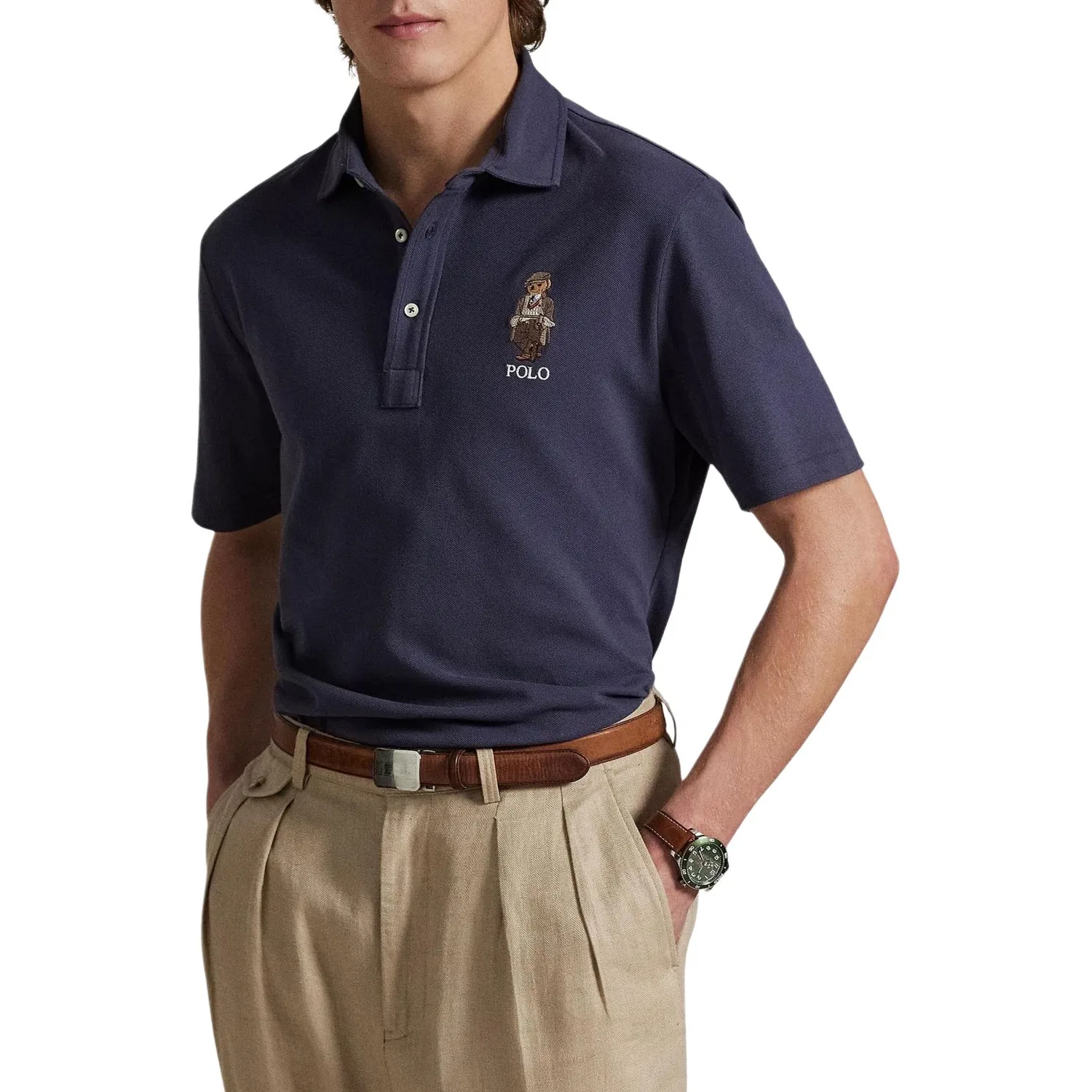 Поло мужское Polo Ralph Lauren, Blue