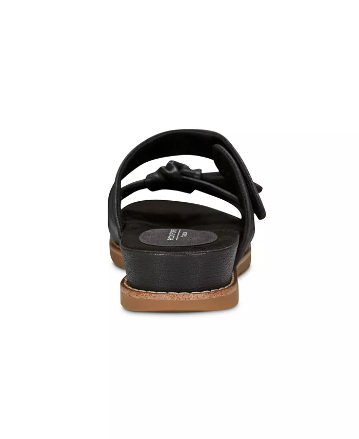 Женские сандалии Zova Open Toe Casual Flat Rockport, коричневый/бежевый — фото 3