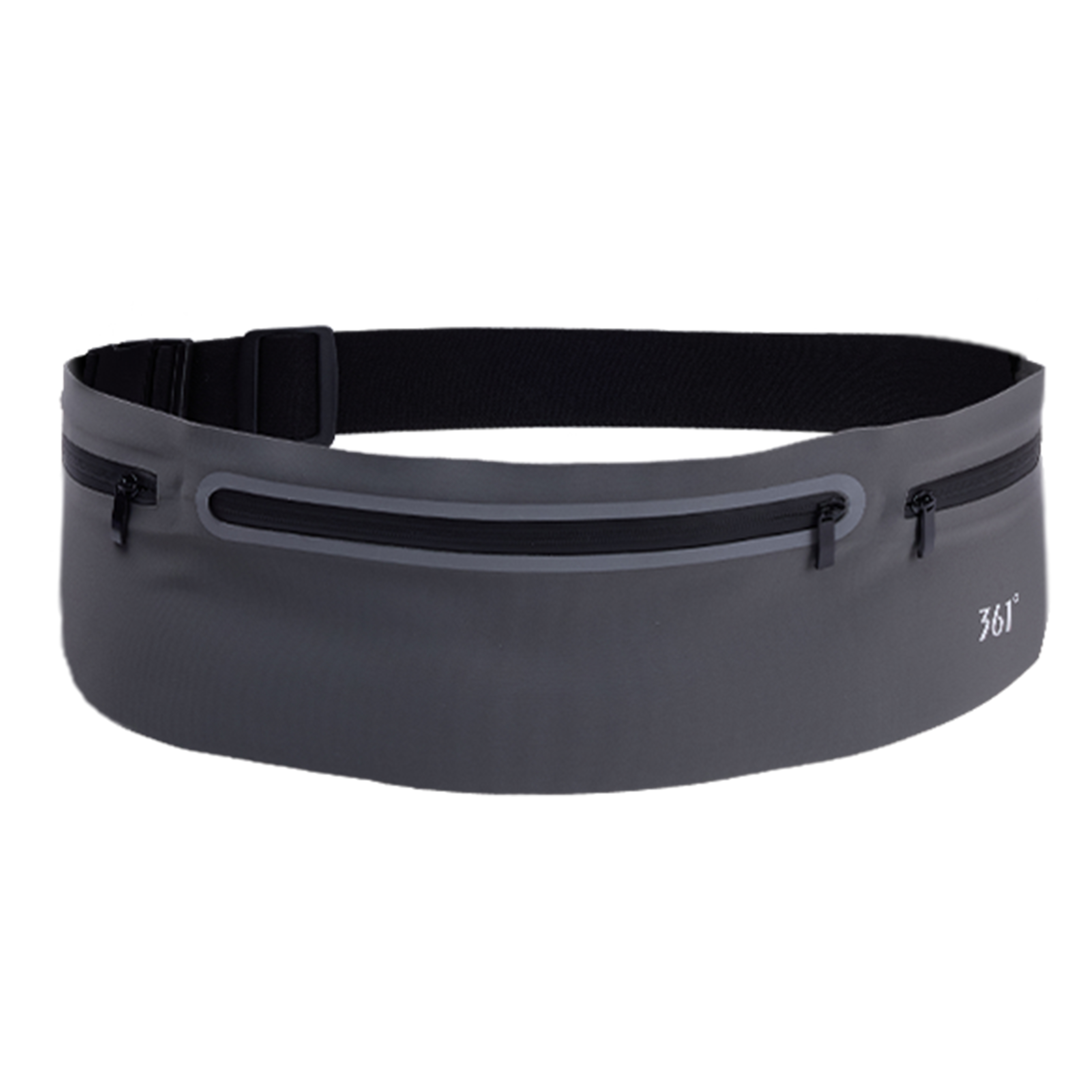 

361° Поясная сумка из полиамида и эластана для женщин, черный/серый