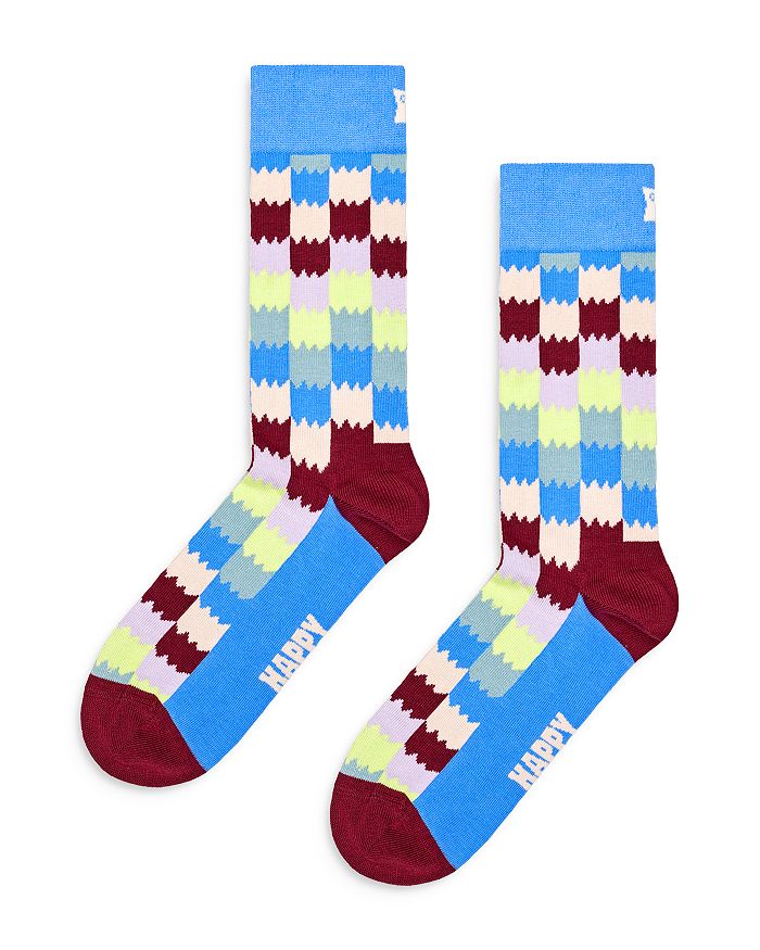 

Носки в клетку Happy Socks Dizzy, синий