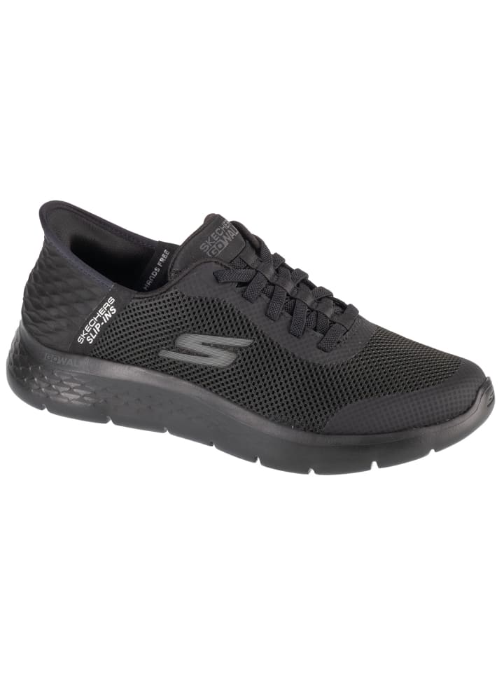 

Низкие кроссовки Skechers Slip Ins Go Walk Flex Hands Up, черный