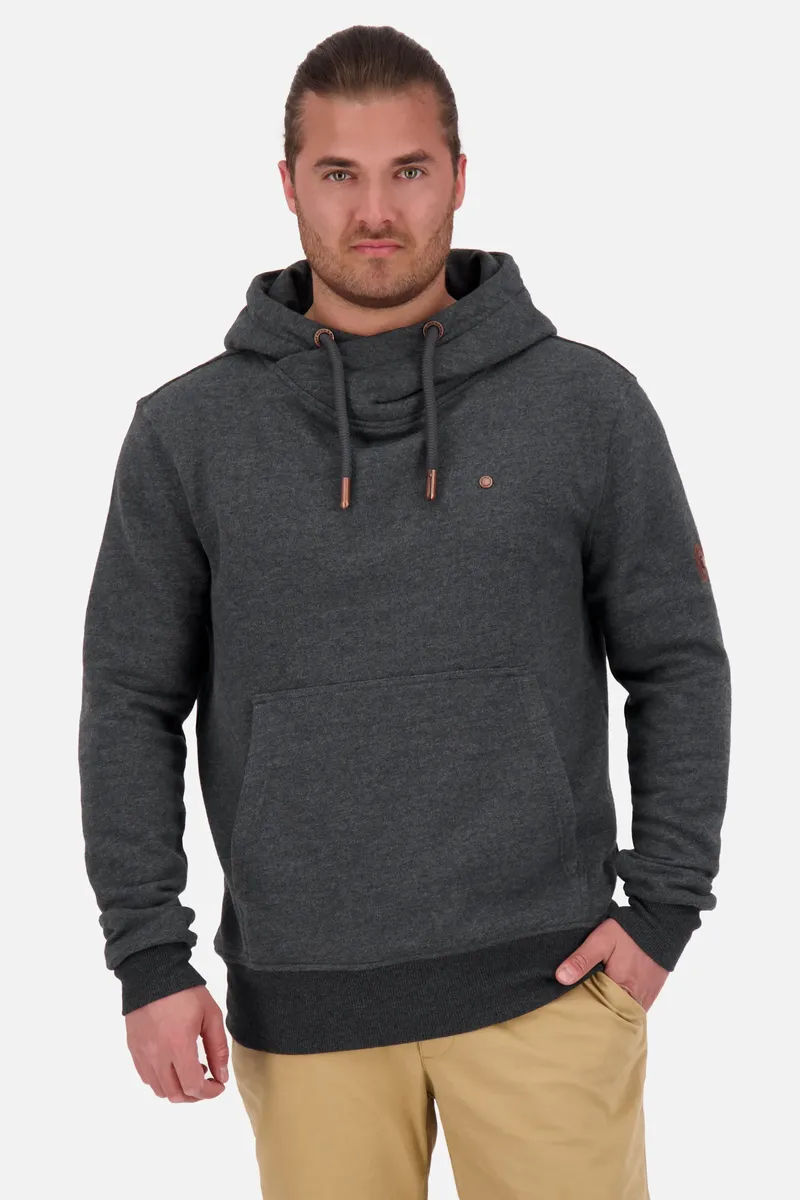 

Толстовка с капюшоном Alife & Kickin "JohnsonAK A Hoodie Sweatshirt мужская толстовка с капюшоном, пуловер", цвет Moonless Melange