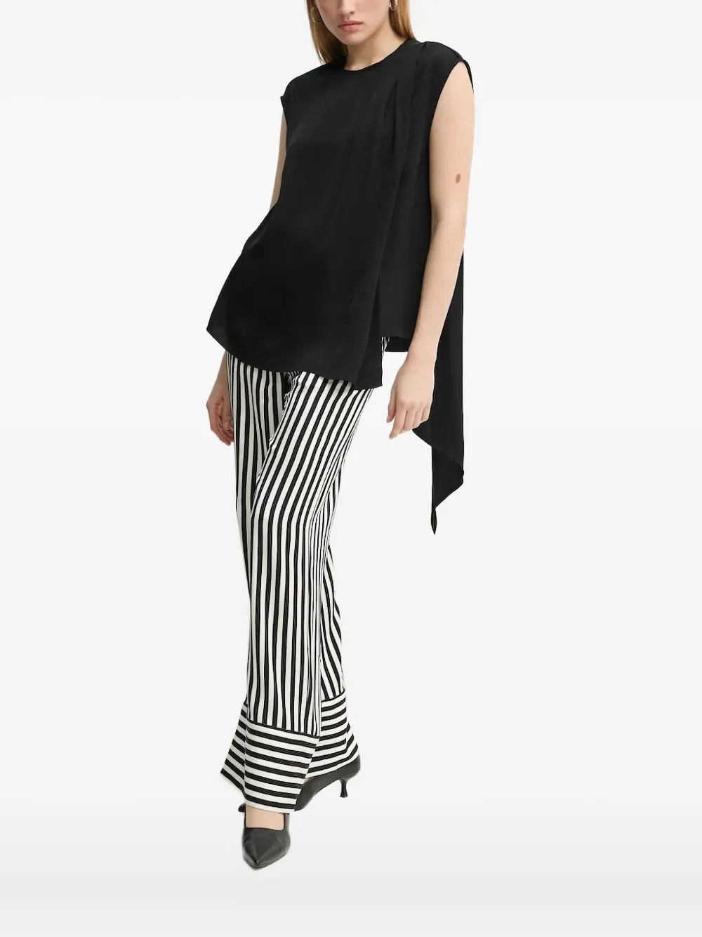 

Топ с драпированными плечами Day Birger Et Mikkelsen, черный