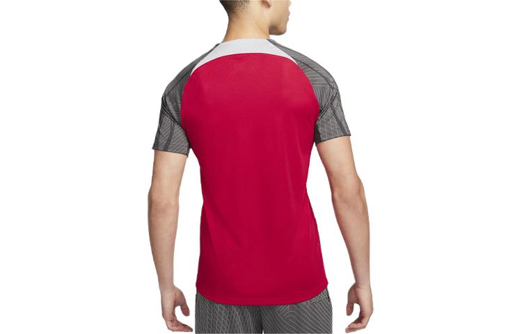 Футболка Liverpool FC Strike футбольная мужская спортивная красная Nike — фото 3