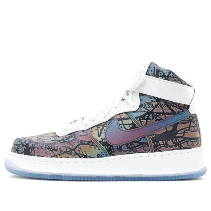 

Кроссовки Nike Air Force 1 Hi CMFT PRM 'Quai 54', разноцветный