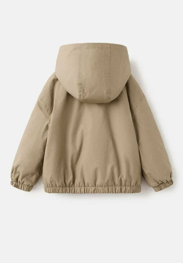 Детская зимняя куртка Mango Kids, Brown — фото 2
