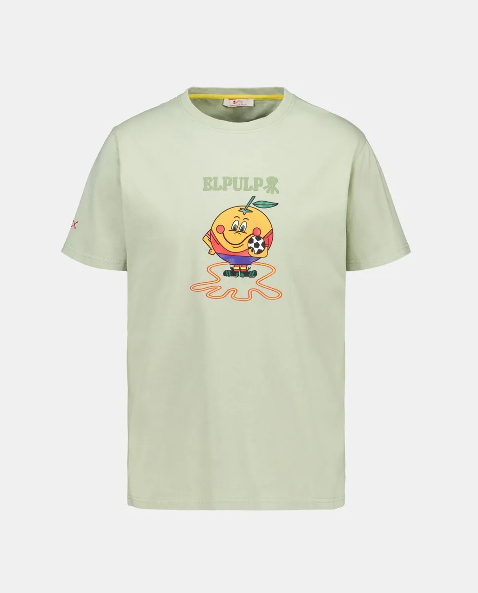 

Мужская футболка с коротким рукавом elPulpo, зеленый