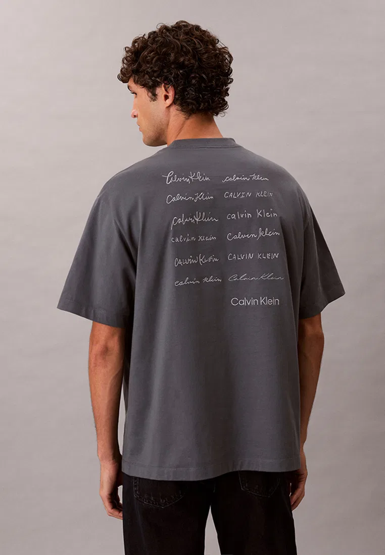 Футболка, свободный крой, Calvin Klein Jeans — фото 2