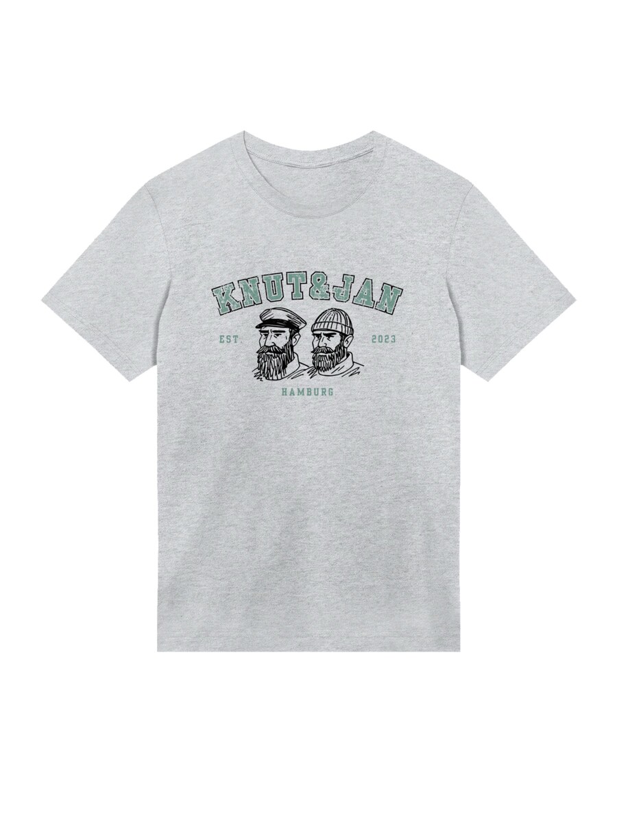 

Рубашка F4NT4STIC Knut und Jan Hamburg Vintage Seemänner, серый