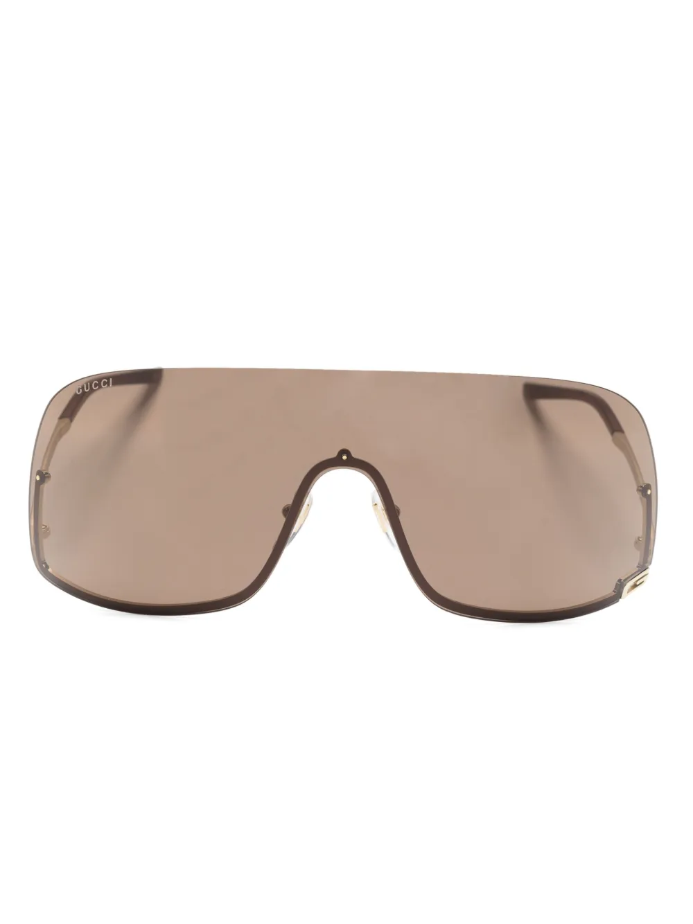 

Солнцезащитные очки с декором Square-G Gucci Eyewear, золотой