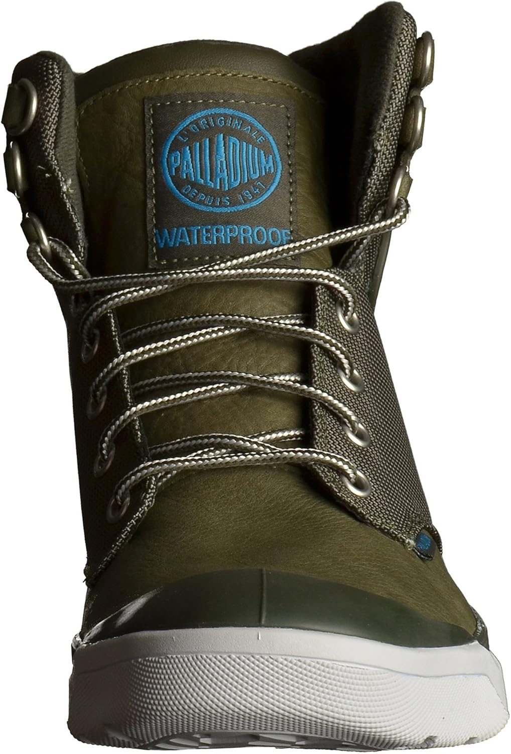 Мужские водонепроницаемые сапоги Palladium Pallarue HI Cuff, зеленый — фото 4