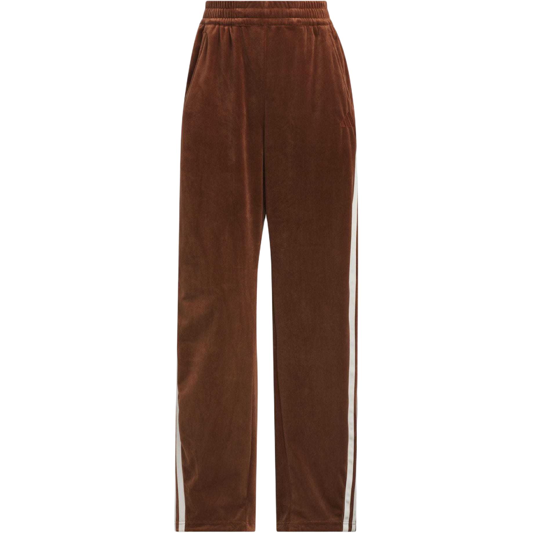 

Брюки Story Velvet Banana Casual Adidas, мягкий коричневый/белый