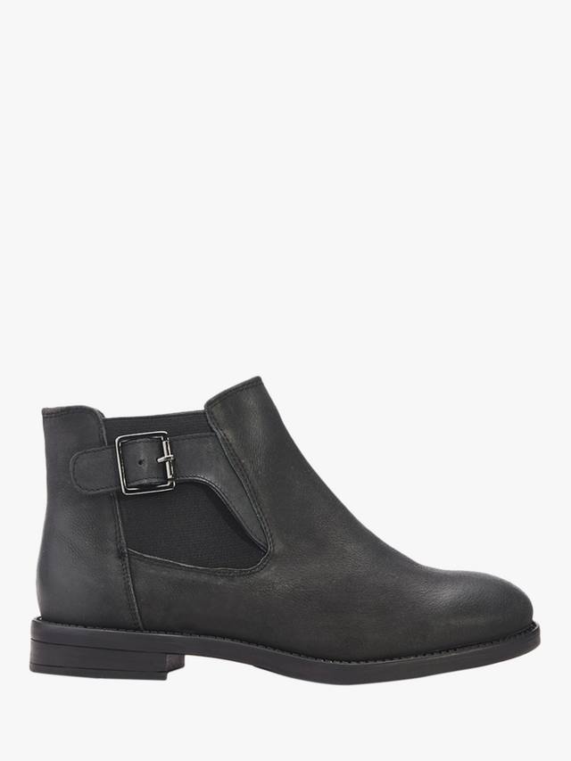 Ботинки челси Bryana с кожаной пряжкой Moda in Pelle, Jet Black