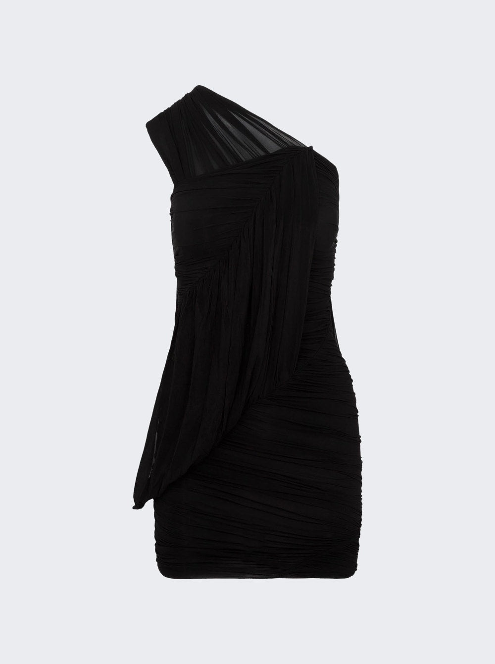 

Мини-платье Edfu на одно плечо Rick Owens, черный