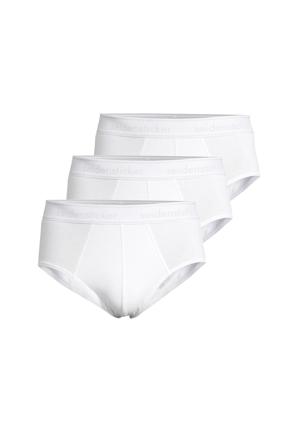 

Мини-брифы/трусы, упаковка из 3 шт Cotton Flex Seidensticker, белый