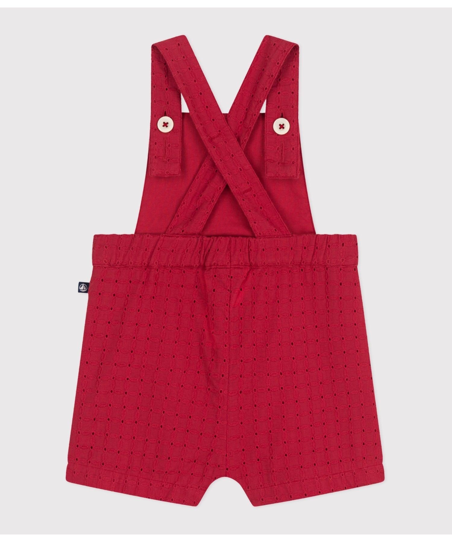 Короткий комбинезон Petit Bateau, Red