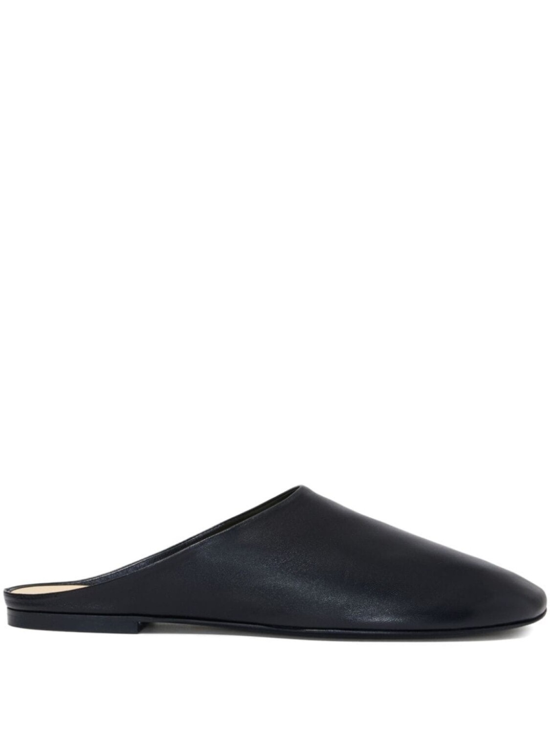Тапочки кожаные Proenza Schouler Glove, черный