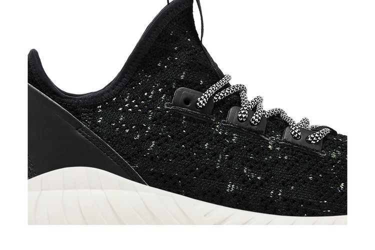Кроссовки Tubular Doom Primeknit J 'Black White', черный — фото 2