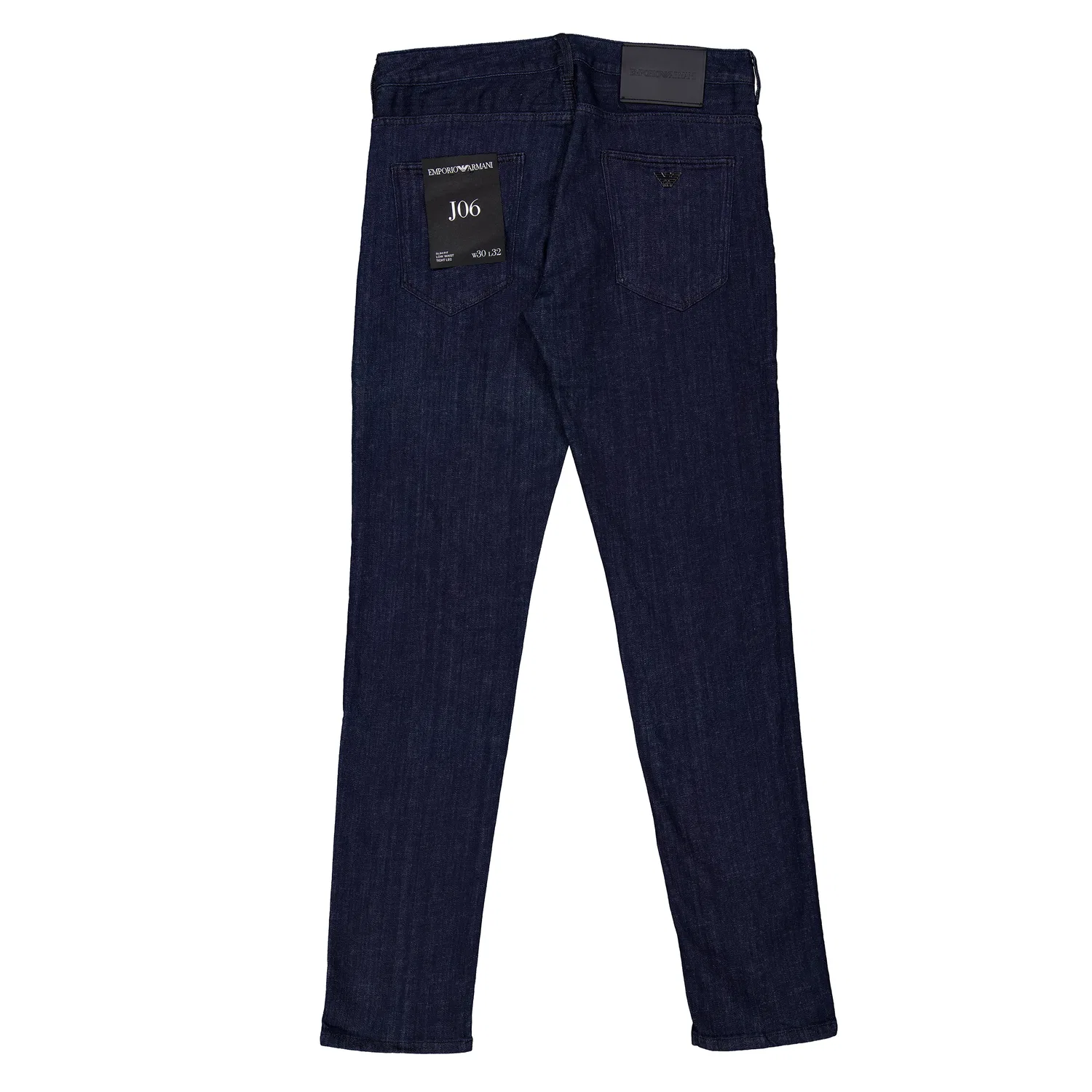 Джинсы Slim Fit Cotton Jeans Emporio Armani, Blue Denim — фото 3
