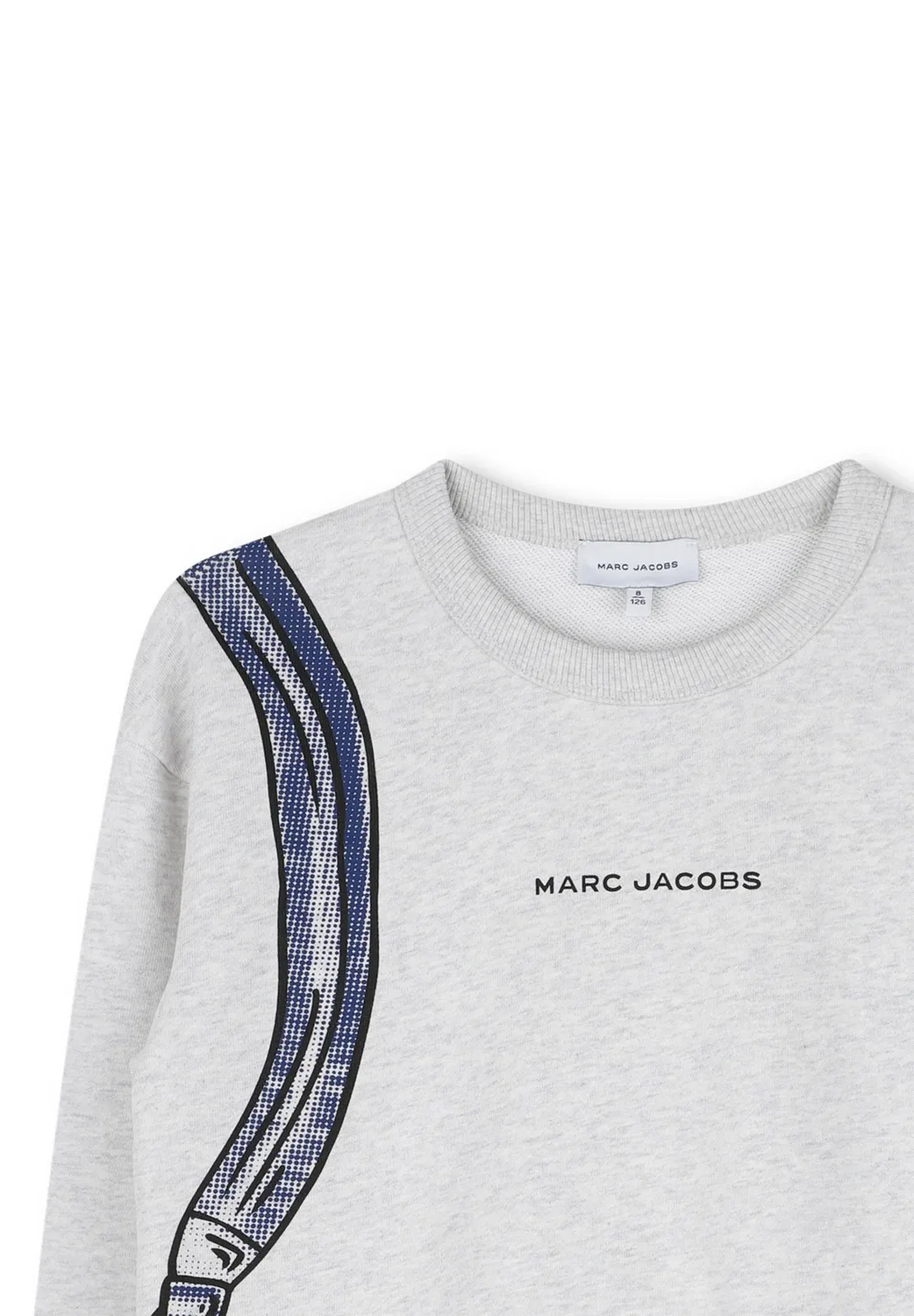 Sweat à manches longues - толстовка Marc Jacobs Kids, Gris Chine Clair — фото 3